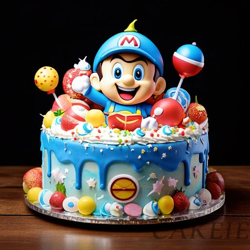 Cartoon Kid Cake